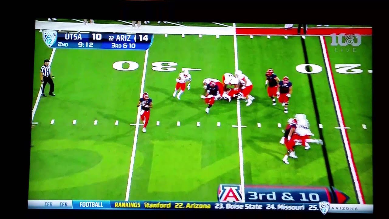 Anu Solomon TD pass against UTSA  (9/3/2015)