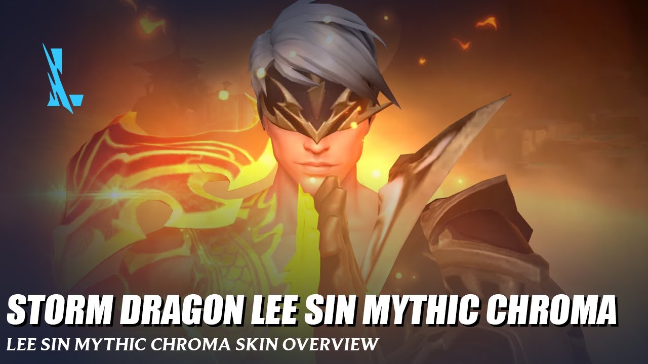 Storm Dragon Lee Sin Mythic Chroma - Wild Rift