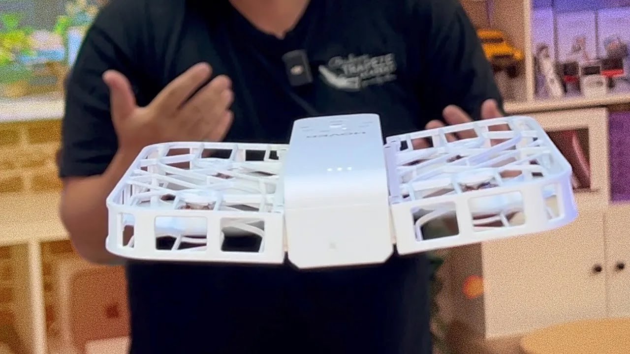HOVERAir X1 Favorite Feature, Palm Takeoff, Intelligent Flight Paths, Follow Me Mode