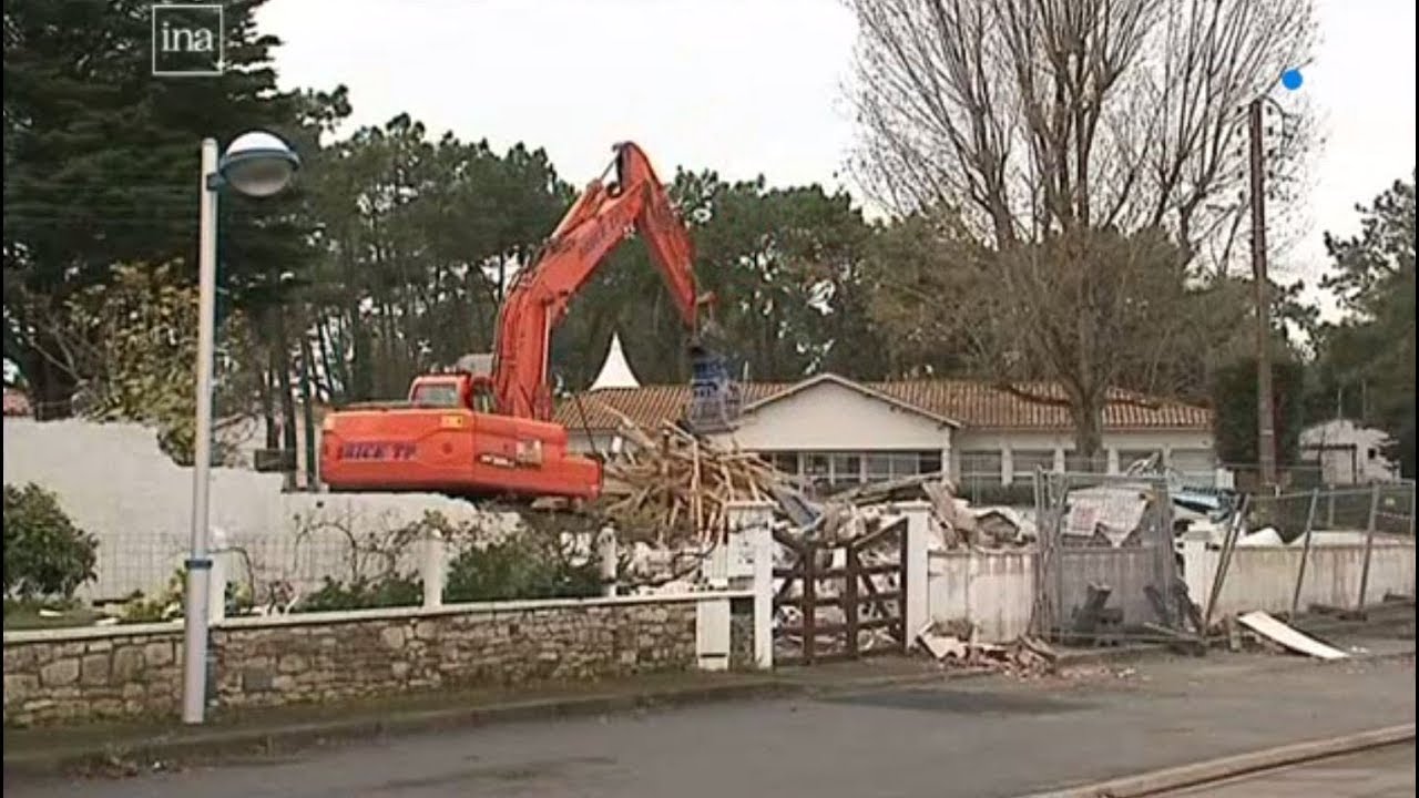 Temp&ecirc;te Xynthia : D&eacute;construction des 700 maisons de la zone de solidarit&eacute; (INA - 12/11/12)