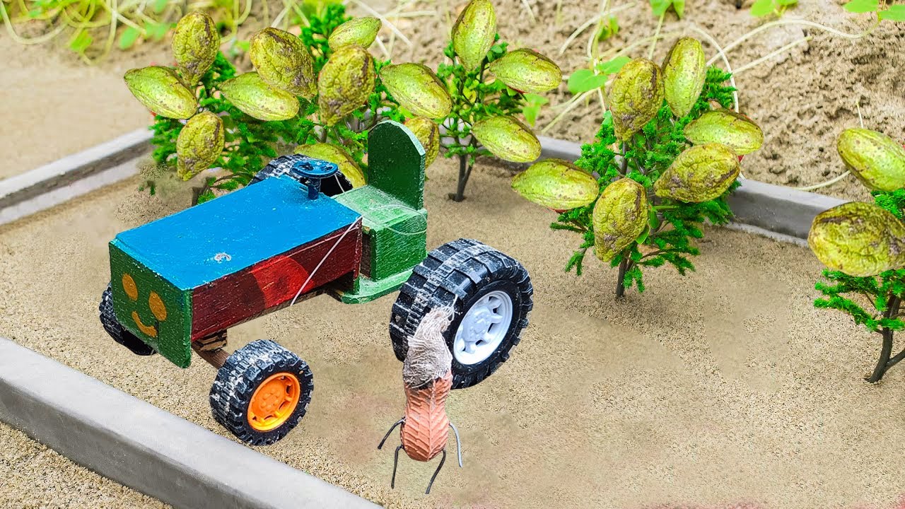 diy tractor agriculture bund maker machine for creative farming