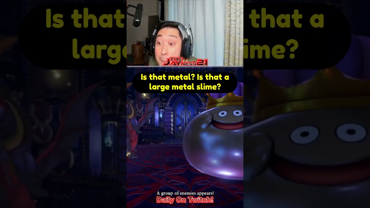 The Feels When a KING Metal Slime Appears 💔 #Shorts #DragonQuestXIS