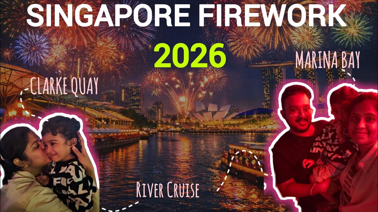 A Night to Remember | Singapore Fireworks on River Cruise