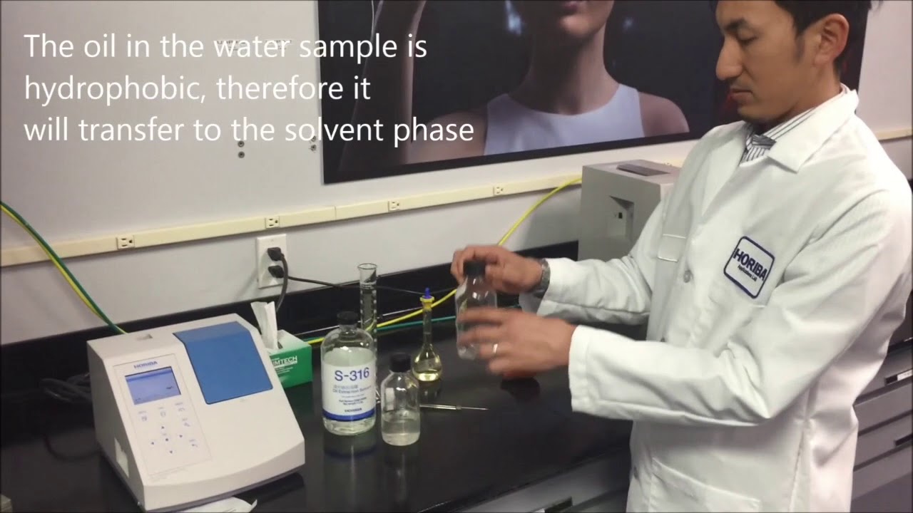 HORIBA OCMA-550 (Oil content, Oil in Water Analyzer) : HOW TO OPERATE
