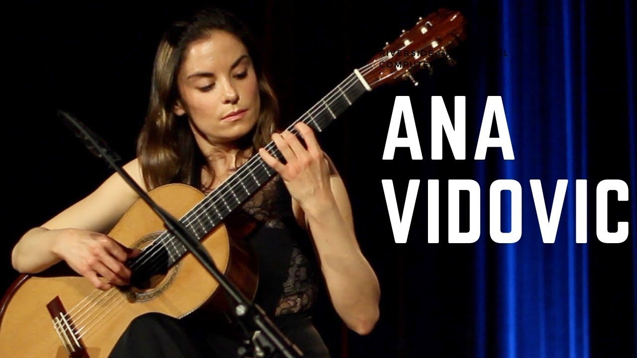 Ana Vidovic plays Granada by Isaac Albéniz on a classical guitar – guitare classique - クラシックギター