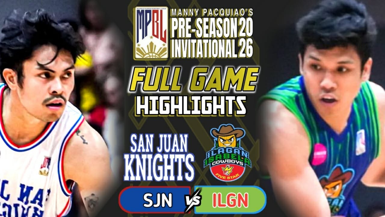 MPBL 2026 PRE-SEASON FULLGAME HIGHLIGHTS | SAN JUAN vs ILAGAN ISABELA (FEBRUARY 17, 2026)