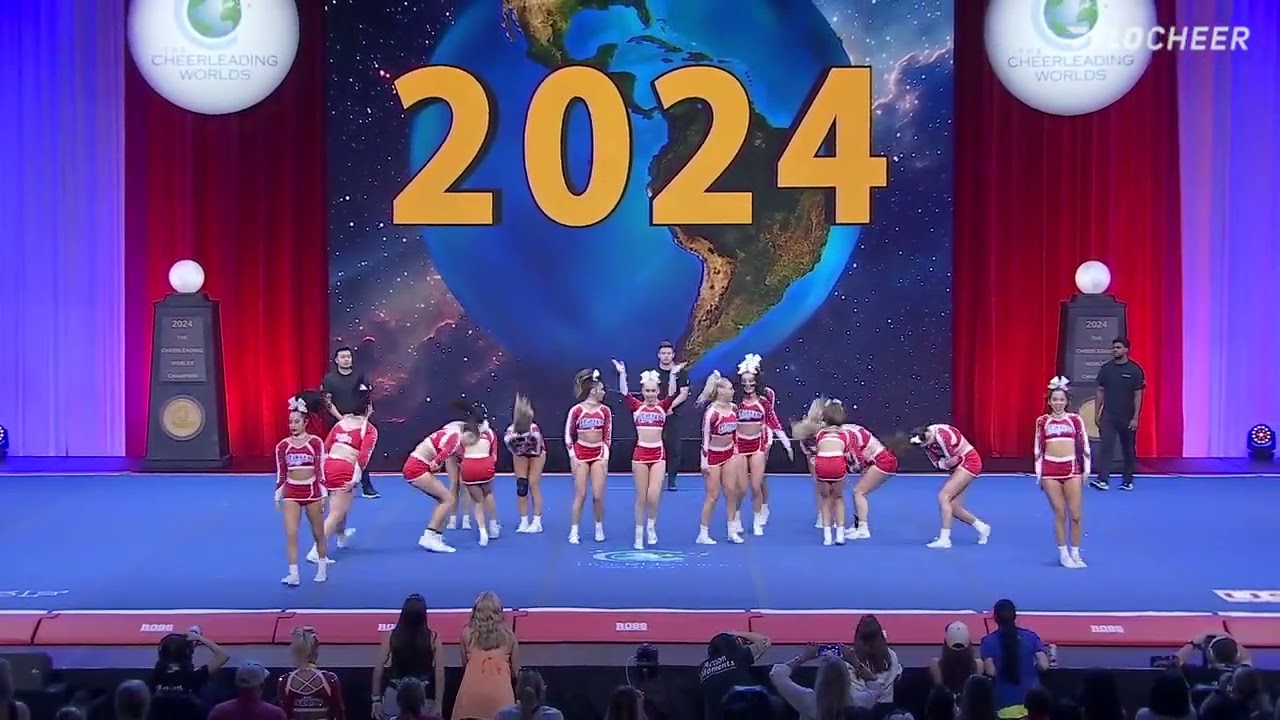 The Stingray Allstars Apple - Semi Finals [2024 The Cheerleading Worlds] WITH SOUND