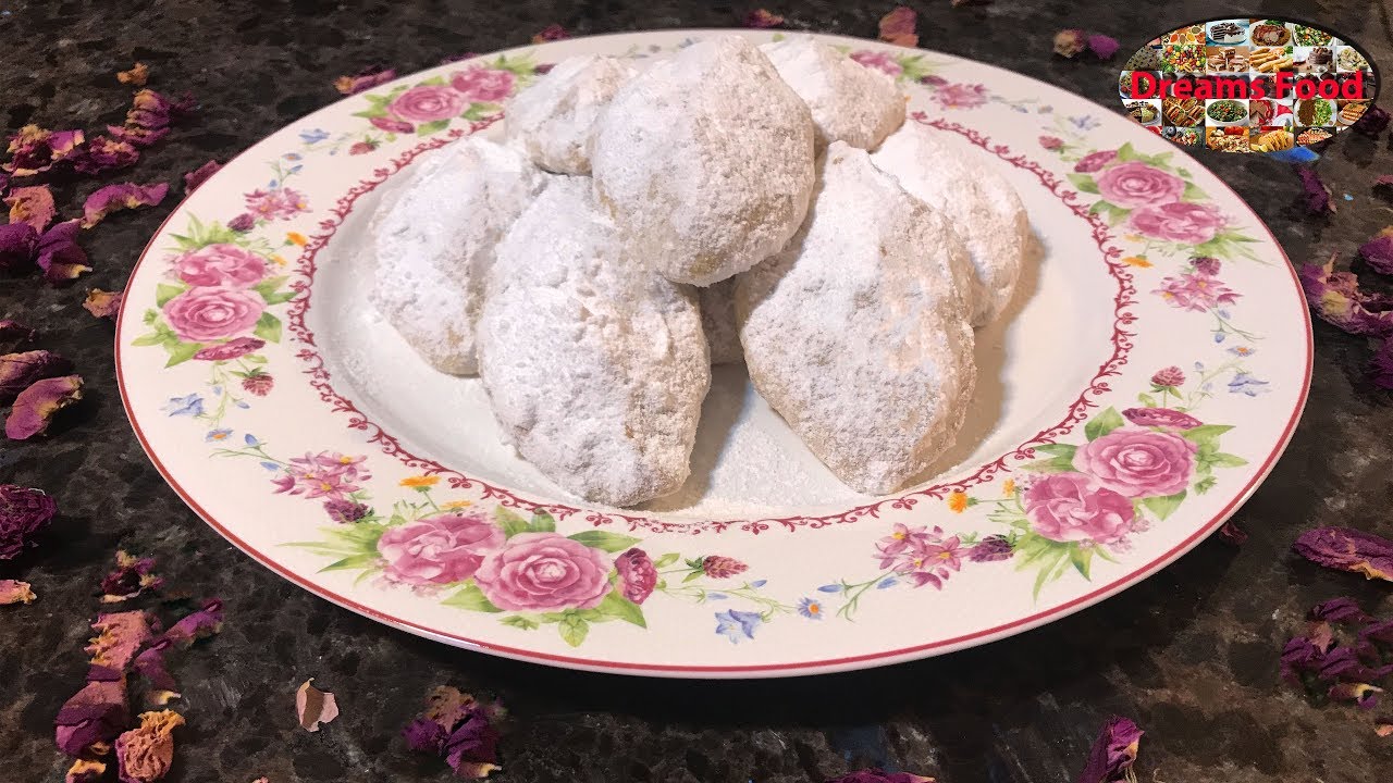 معمول العيد بحشوة اللوز بطريقة سريعة وسهلة Holiday maamoul with almond filling in an easy way