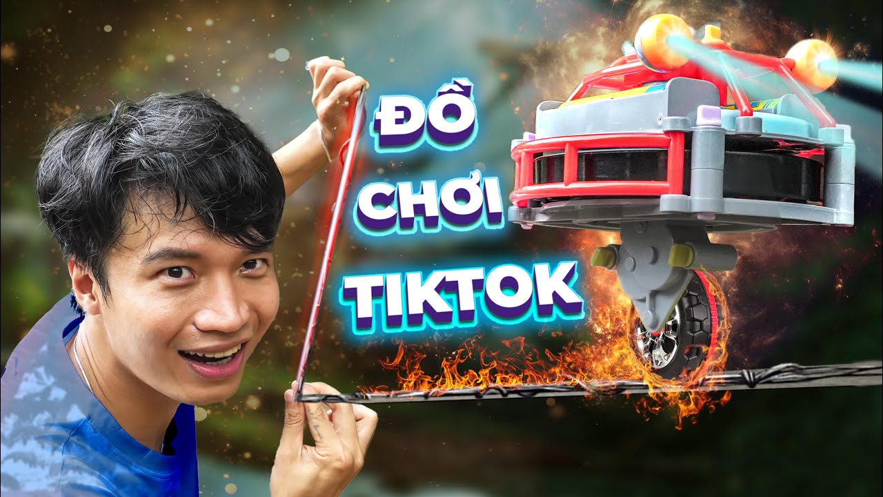 𝐓𝐨𝐧𝐲 | Trải Nghiệm Đồ Chơi Nguy Hiểm Trên Tiktok 🔫