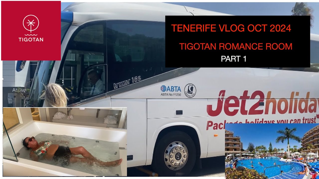 TENERIFE VLOG OCT 2024 TIGOTAN ROMANCE ROOM!!! PART 1
