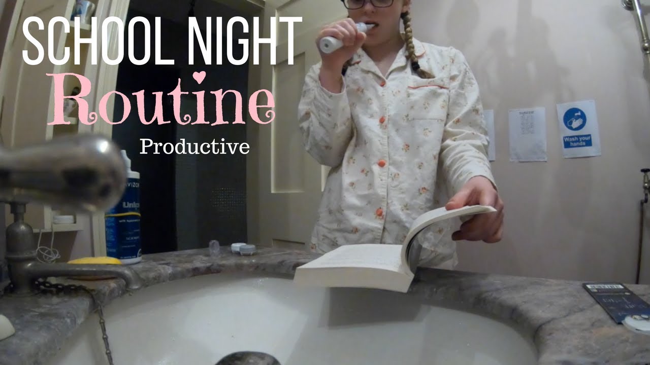 Productive School Night Routine
