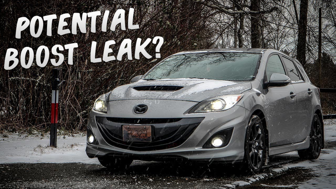 The MazdaSpeed 3 Is Having Boost Issues...