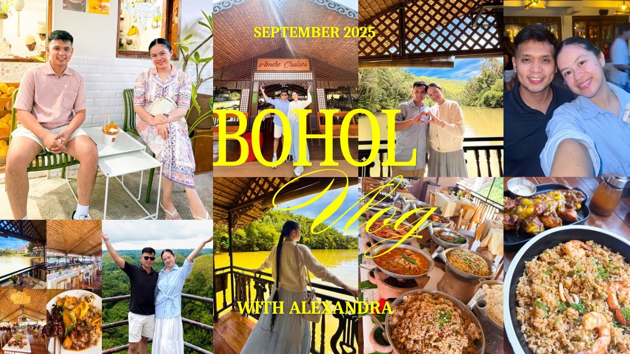 bohol trip 2025 | spontaneous itinerary + where to eat