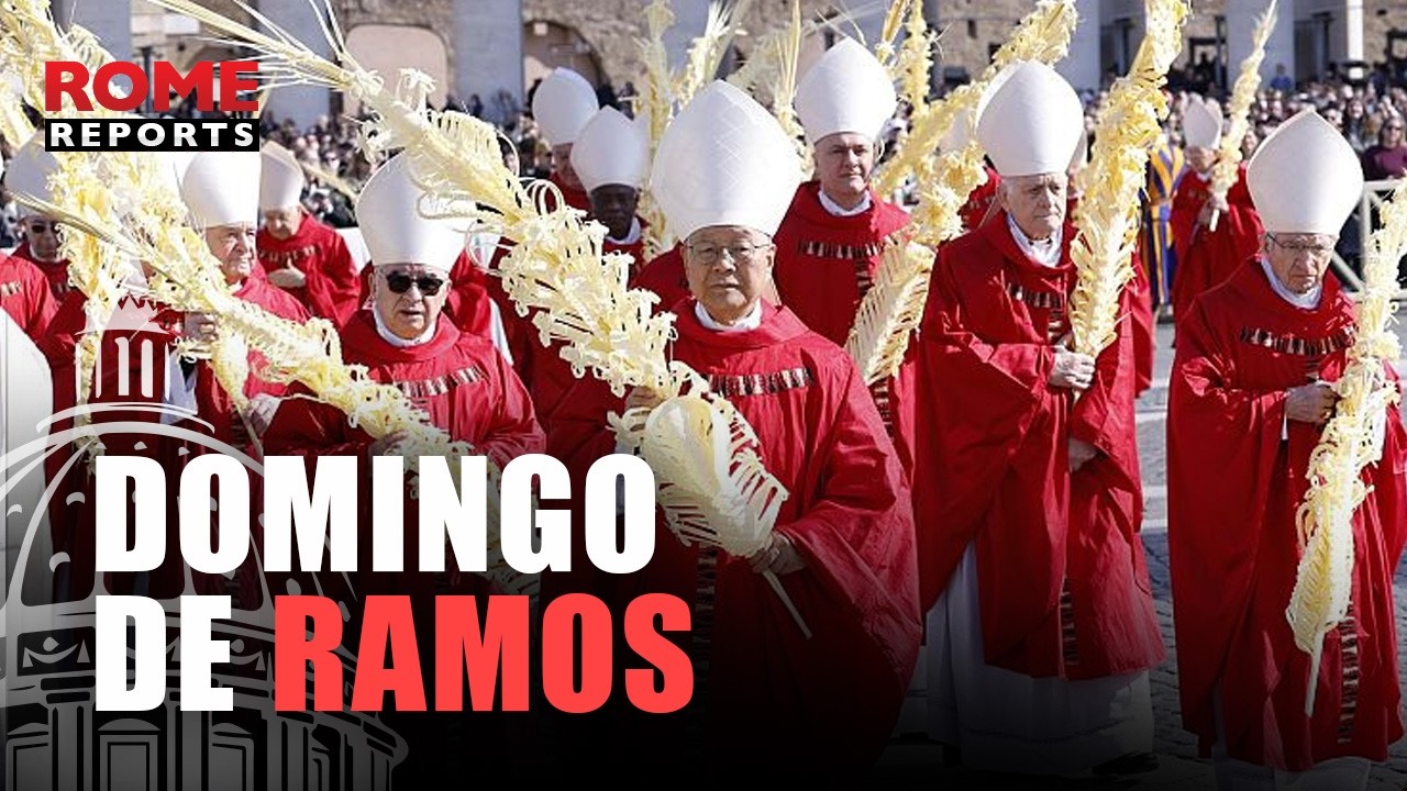 As&iacute; fue la procesi&oacute;n de Palmas presidida por Le&oacute;n XIV en el Vaticano que da inicio a la Sema