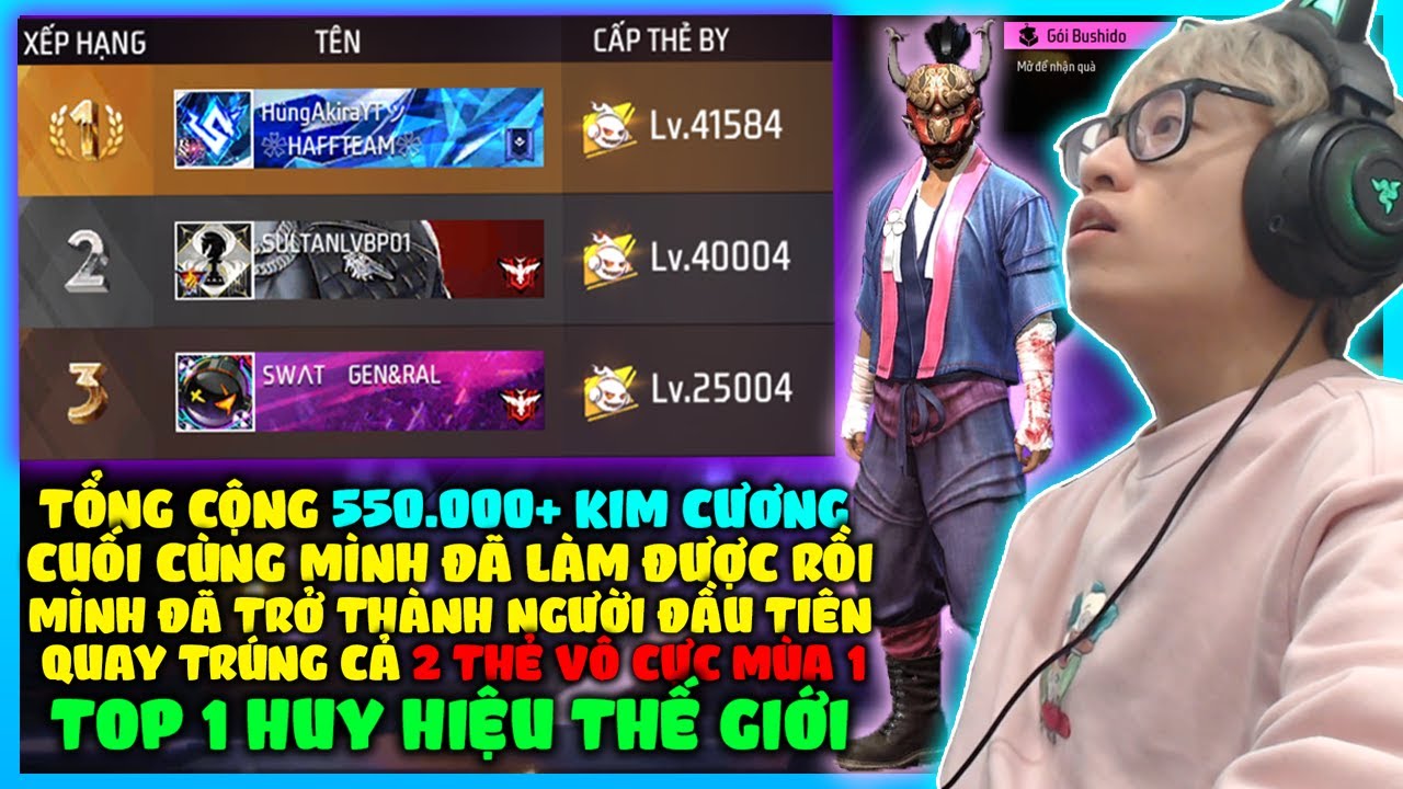 HÙNG TRỞ THÀNH NGƯỜI DUY NHẤT QUAY TRÚNG BỘ NAM VÀ NỮ TVC MÙA 1 VỚI 550.000 KC, MÌNH ĐÃ THẮNG GÀ RÁN