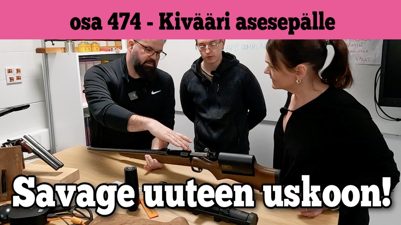 Osa 474 - Mallan kiväärin korjaus alkaa - 2025/2026
