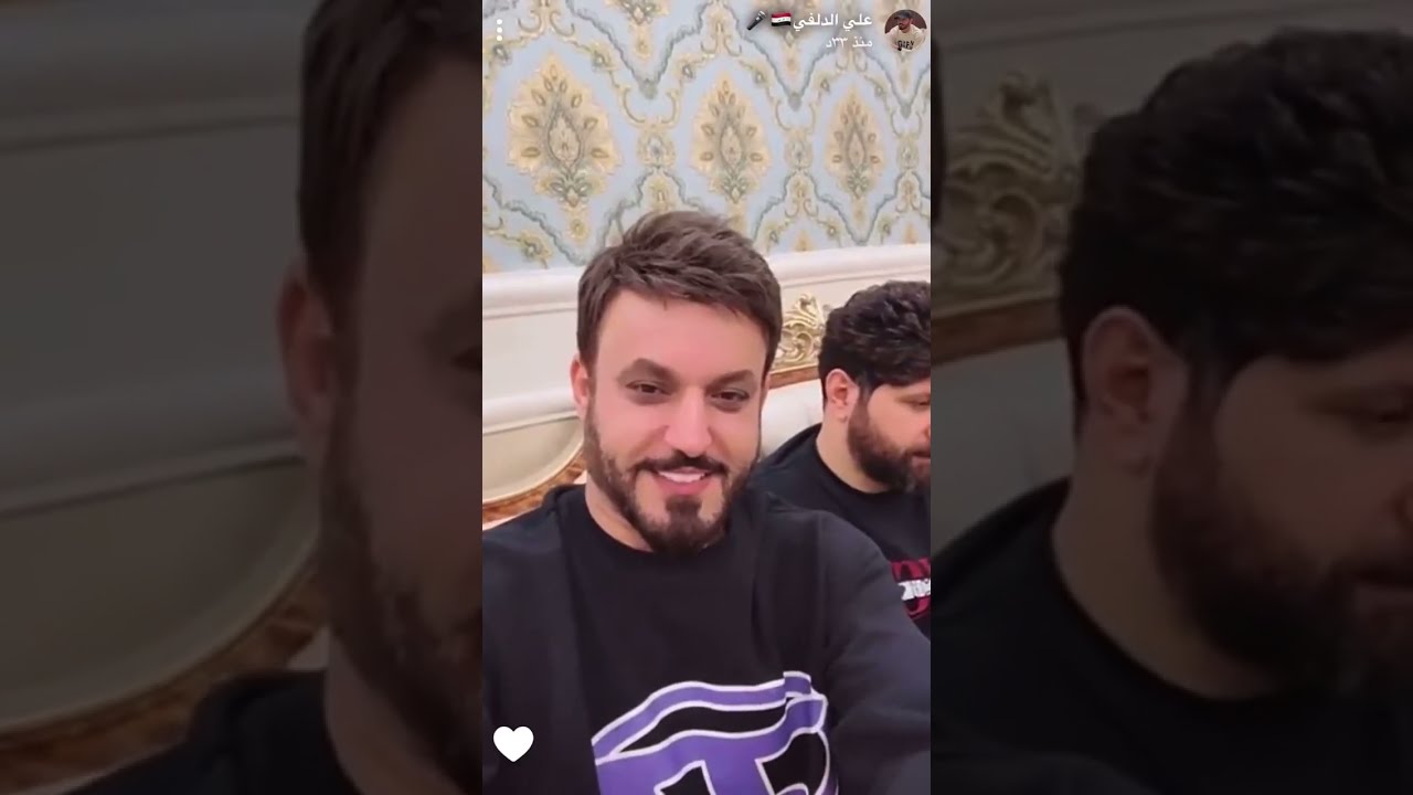 علي الدلفي مع الشاعر رفعت الصافي