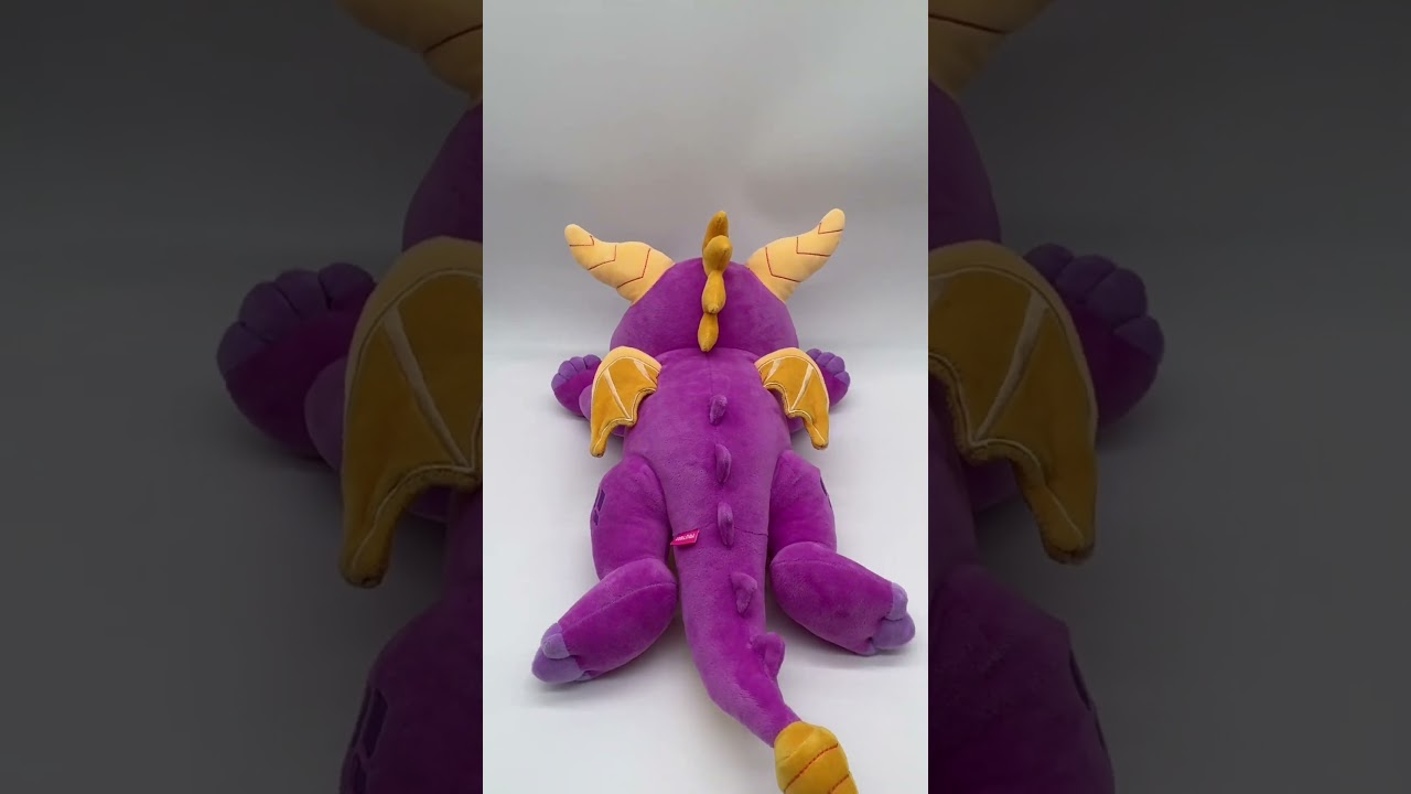 SPYRO WEIGHTED PLUSHIE 💜 #youtooz #spyro #spyrosadventure #spyrothedragon