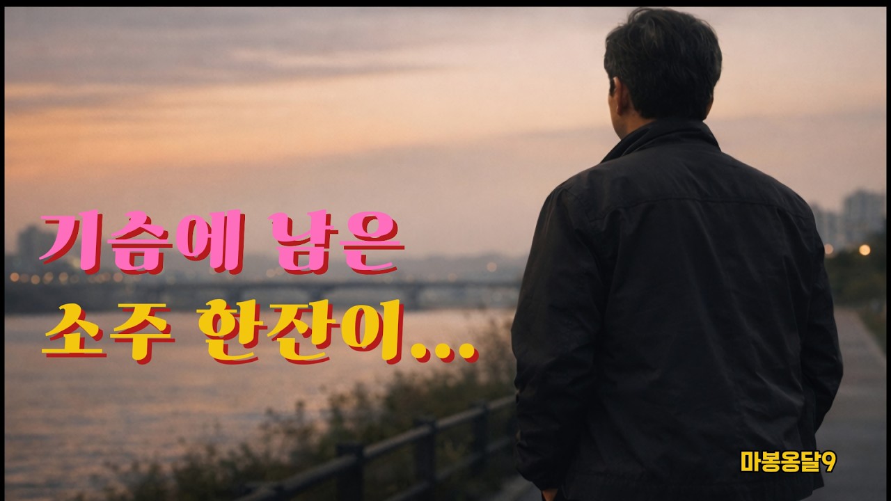 ◇ 가슴에 남은 소주한잔이... 친구가 그립다.#감성트로트#트로트 #감성발라드 #찬양