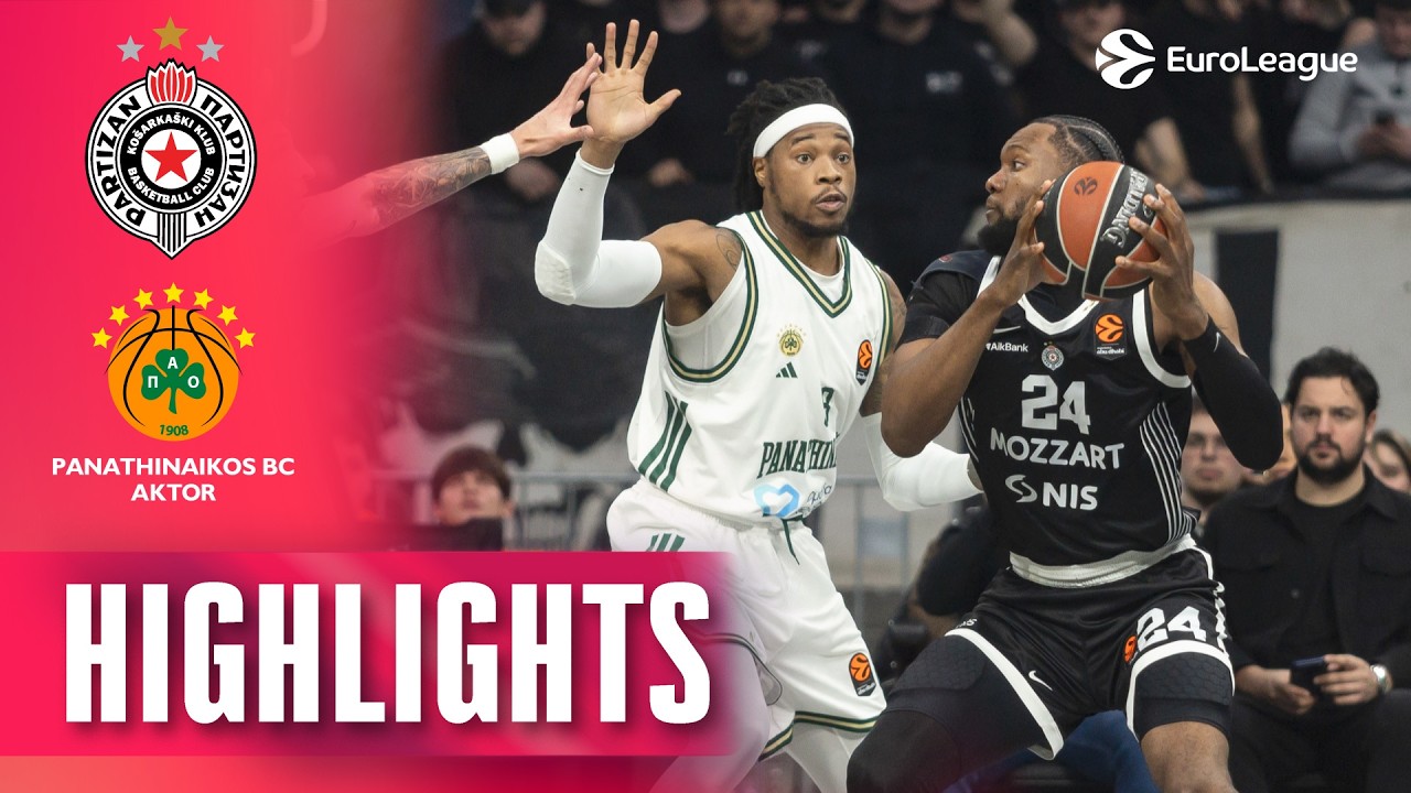 STATEMENT WIN at Belgrade Arena | Partizan - Panathinaikos | R27 BASKETBALL HIGHLIGHTS 2025-26