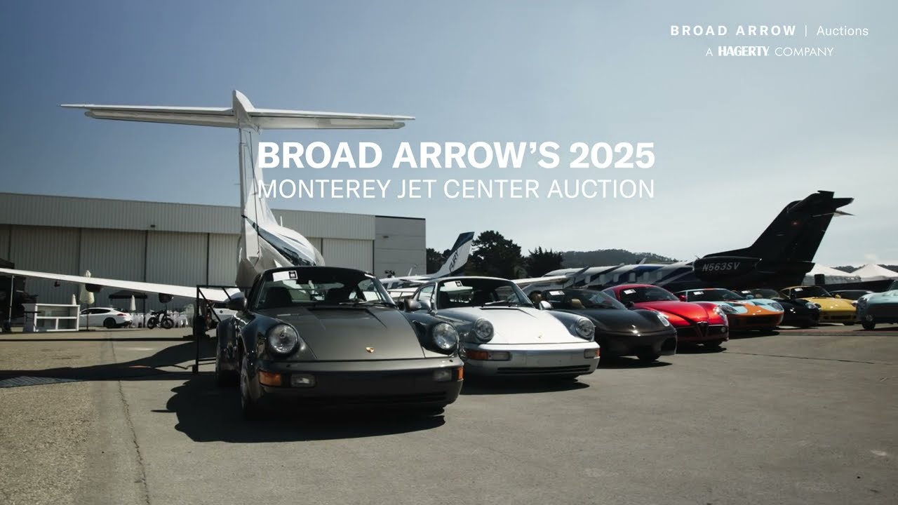 2025 Broad Arrow Monterey Jet Center Wrap Up Film