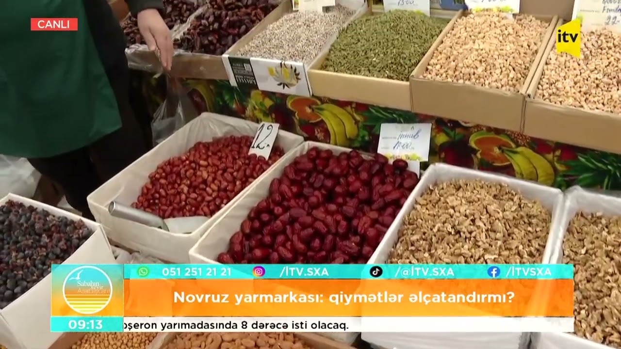 Novruz yarmarkası:  qiymətlər əlçatandırmı? - CANLI BAĞLANTI