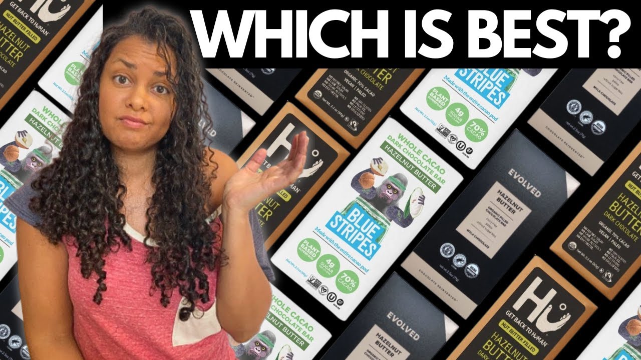 Hazelnut Chocolate Taste Test! Hu chocolate vs Blue Stripes chocolate vs Evolved chocolate