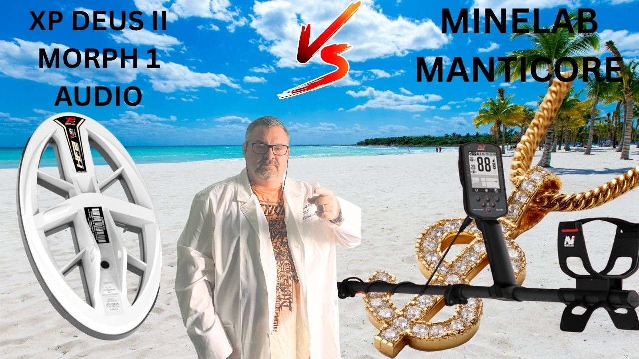 XP DEUS II 4.1 MORPH AUDIO 1 ПРОВЕРКА ЦЕПОЧКИ MINELAB MANTICORE GOLD