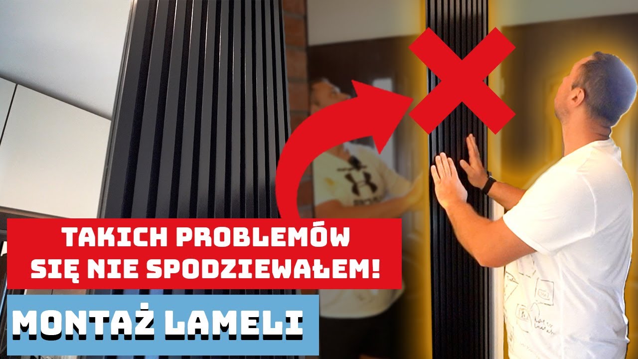 JAK ZAMONTOWAĆ LAMELE | NIE POWTARZAJ MOICH BŁĘDÓW! Montaż lameli