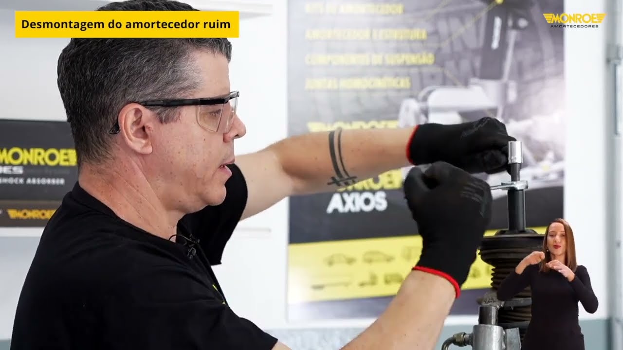 Amortecedor Dianteiro - Desmontagem Renault Kwid