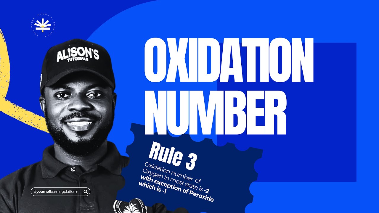 Oxidation Number Rule 3 | Oxygen is −2 in Most Compounds (JAMB & WAEC Trick)