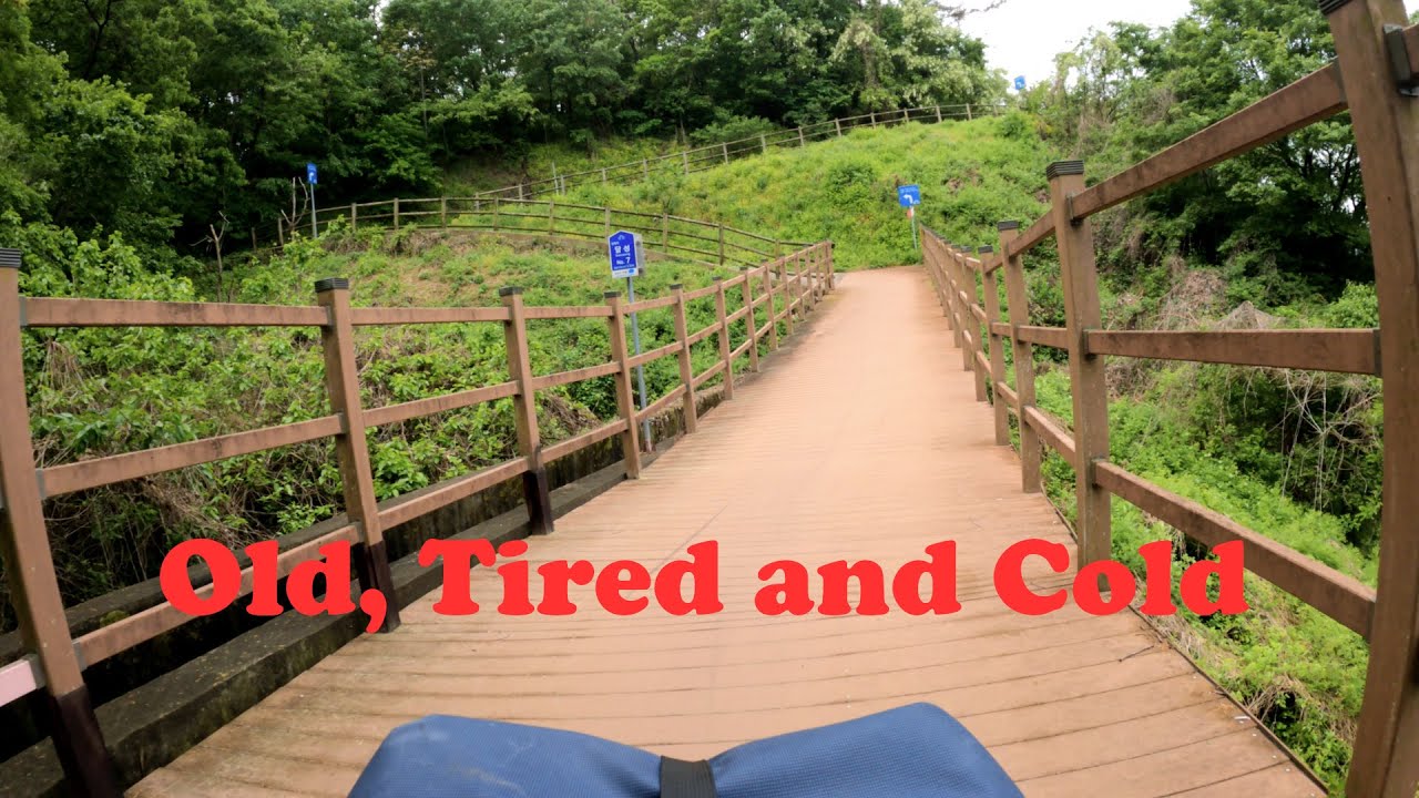Day 9: The Trials and Tribulations of a #brompton Bike Packer - Old, Tired and Cold.Pt1/4