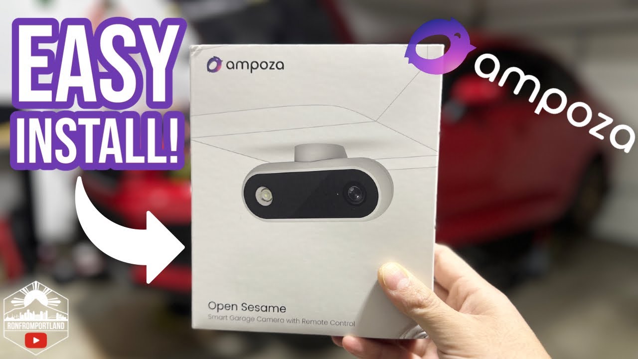 УМНЫЙ ГАРАЖНЫЙ ДВЕРНОЙ ПОРЯДОК + КАМЕРА! | Occhi x Ampoza