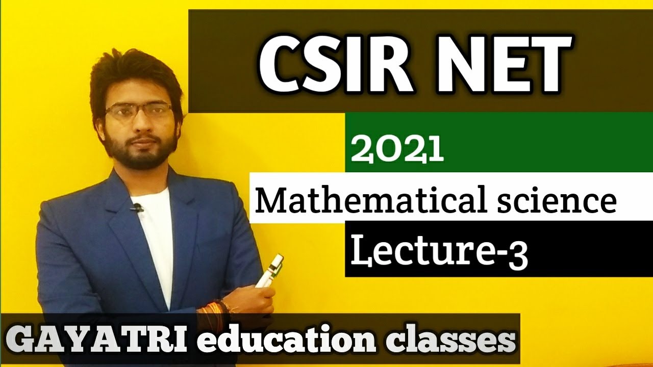 CSIR NET (Mathematical Science) Real Analysis Lecture-3 by Rohit sir #GAYATRIeducationclasses