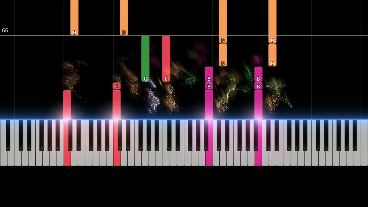 Golden – HUNTR/X | Easy Piano Sheet Music (KPOP Demon Hunters) | Piano Tutorial + PDF Download