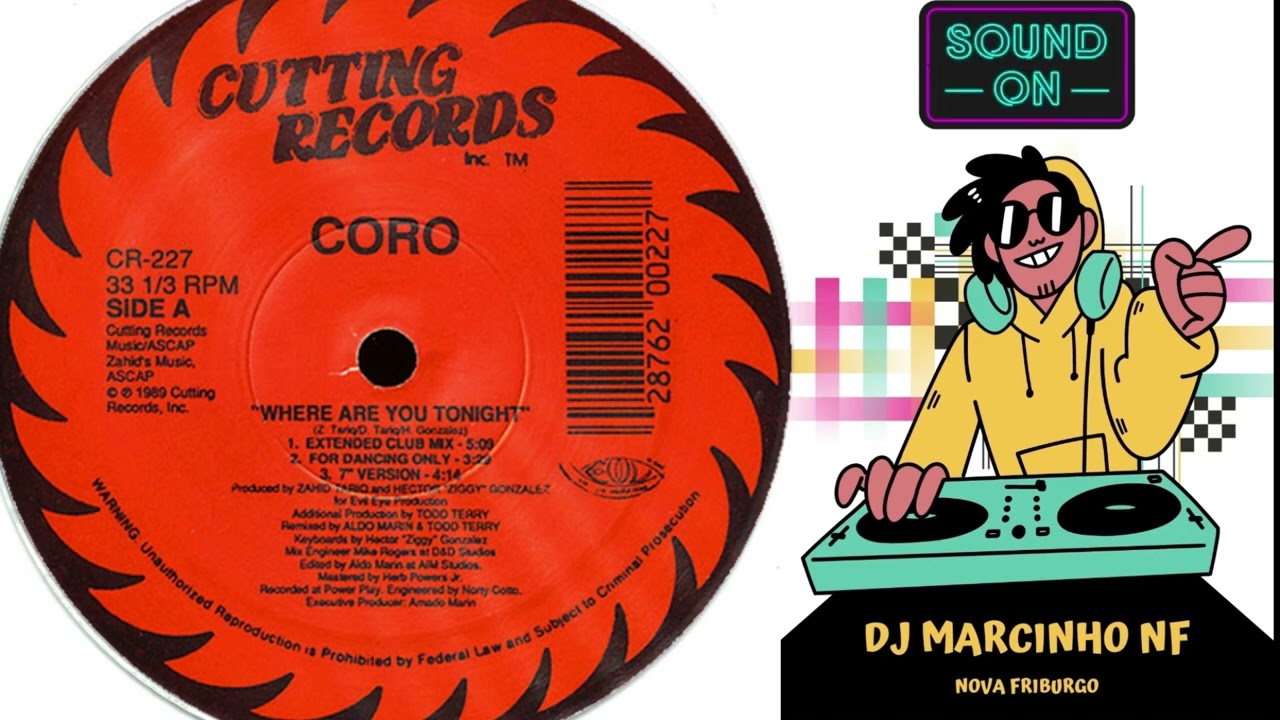 Coro – Where Are You Tonight (12'' Single) (24-Bit Vinyl Remastering)