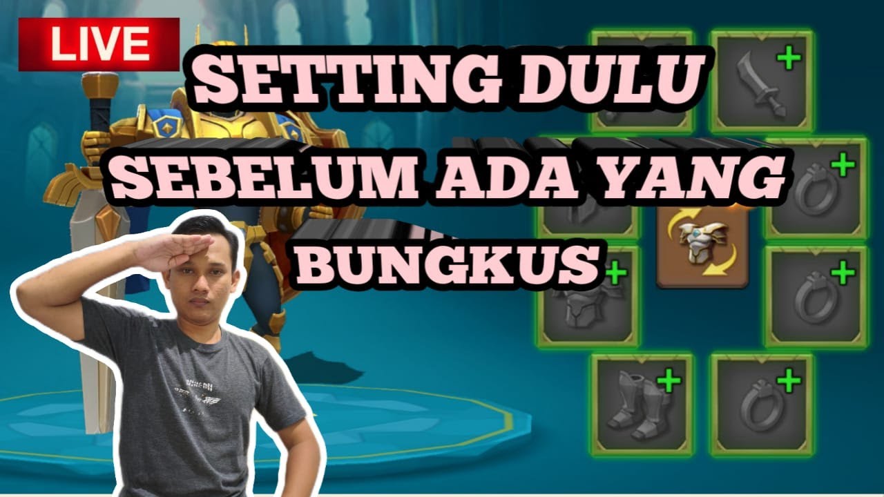 Menaikan Kekuatan , Setting Dan Boleh Di Bungkus , LORDS MOBILE