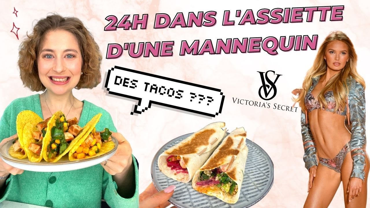 JE MANGE COMME une mannequin VICTORIA'S SECRET - 24H00 régime réaliste🤥? Mon avis de nutritionniste