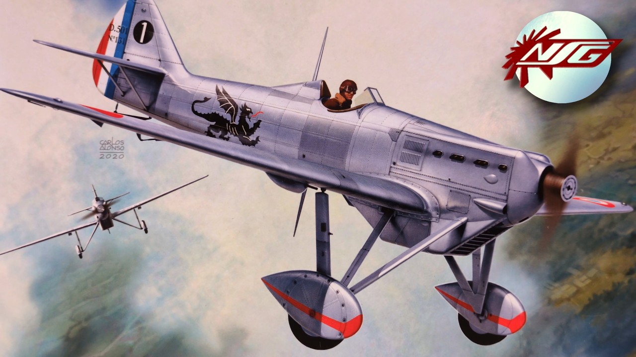 Dewoitine D.500 &ndash; francuska recepta na jeden myśliwiec: tuzin prototyp&oacute;w (1/72, 4K)