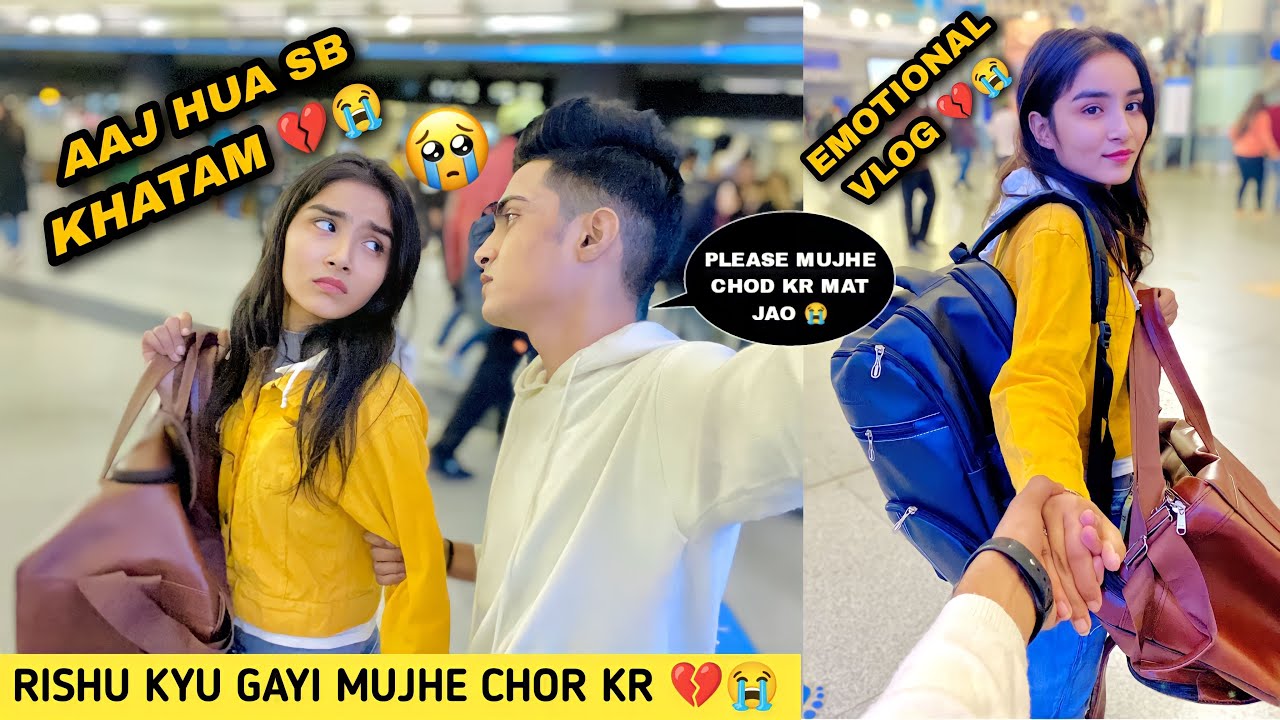 Rishu Kyu Gayi Mujhe Chor Kr 💔 Daily Vlogging With Rishu Day-7 ( Emotional 😭 ) | Justin Romio