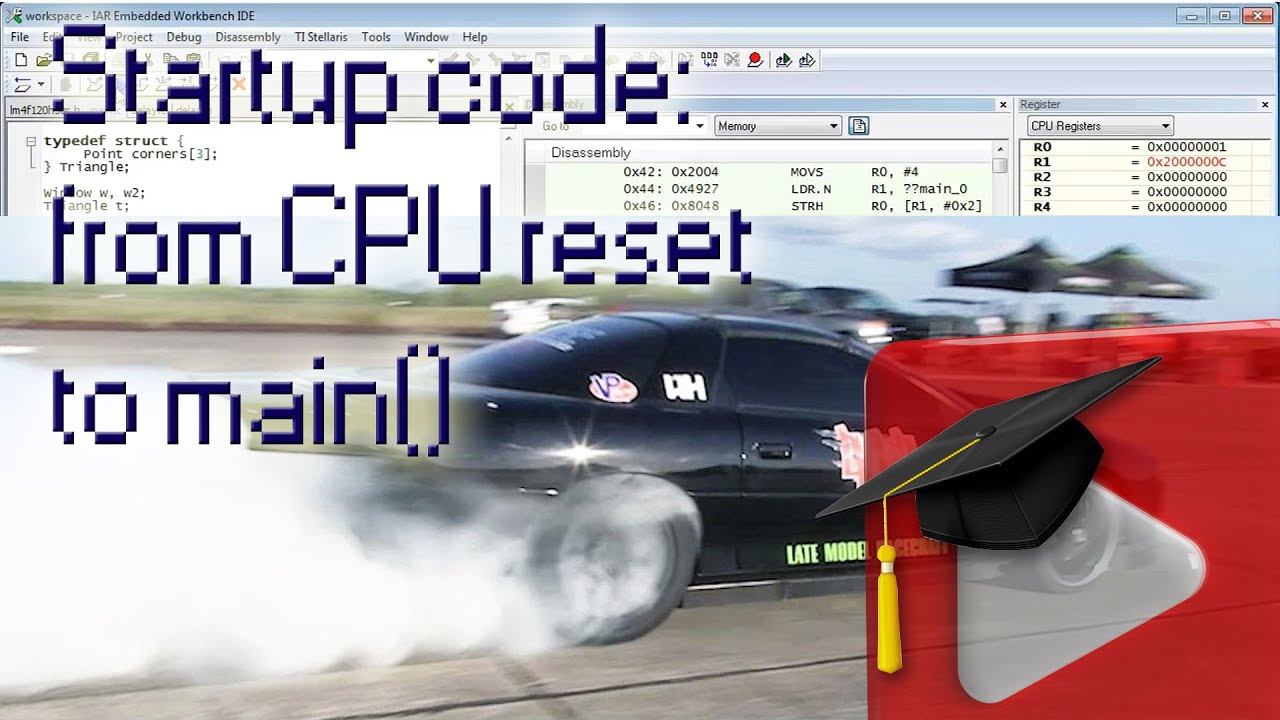 #13 Startup Code Part-1: What is startup code and how the CPU gets from reset to main?