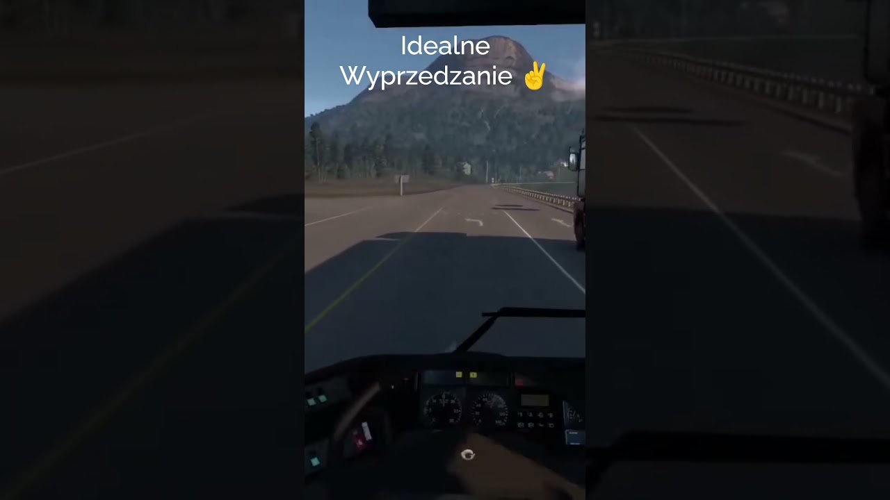Idealne Wyprzedzanie #dc #eurotrucksimulator2 #polska #nordichorizons #norway #bus #stopcham