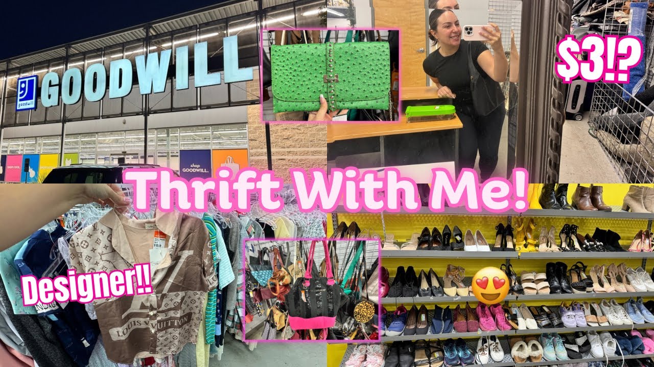 Come Thrift With Me 2025 | Покупки по акции Goodwill | Одежда, обувь, сумки и многое другое! 🛍️