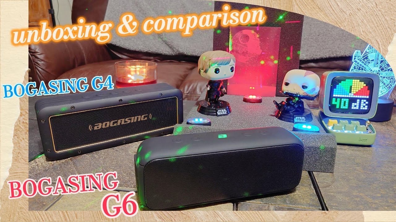 New Release! Bogasing G6 Bluetooth Speaker 📦 Unboxing, Review and Comparison With G4.