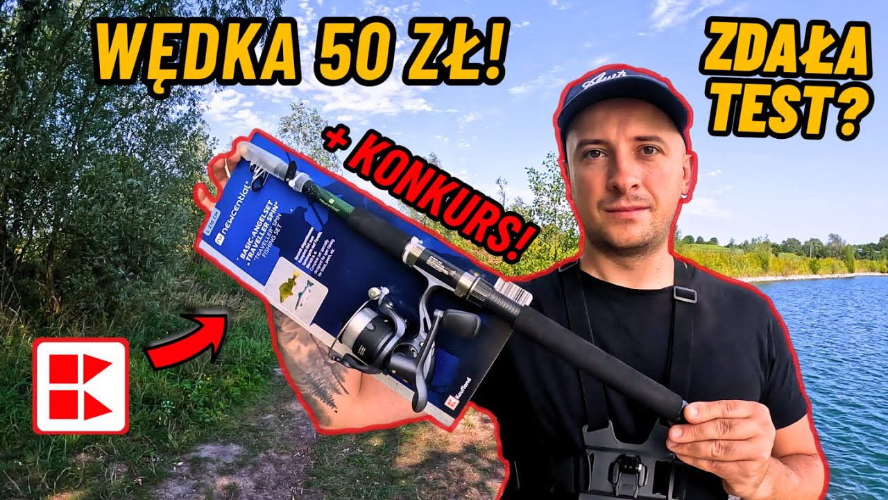 TEST WĘDKI Z KAUFLANDA! - JAK ONA TO WYTRZYMAŁA!