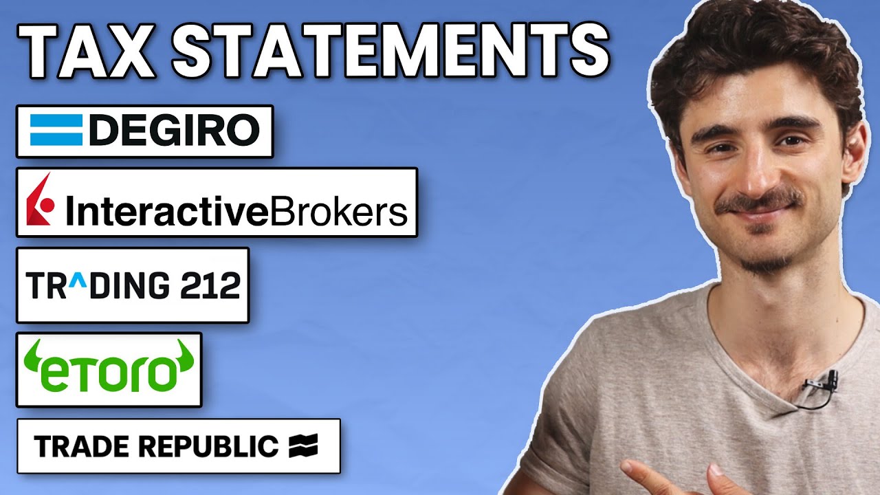Get Tax Statement from Interactive Brokers, Degiro, Etoro, Trading212 & Trade republic