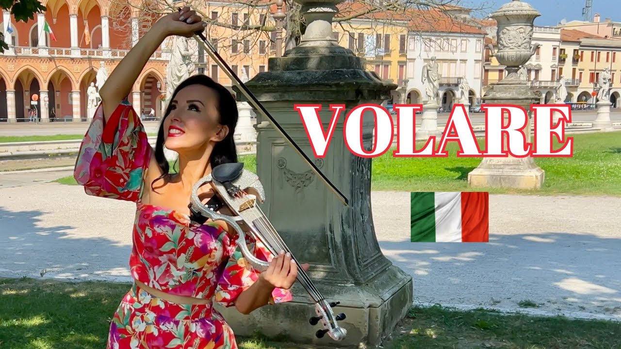VOLARE  (Nel Blu Di Pinto Di Blu) - Electric violin cover by Agnes Violin 🎻