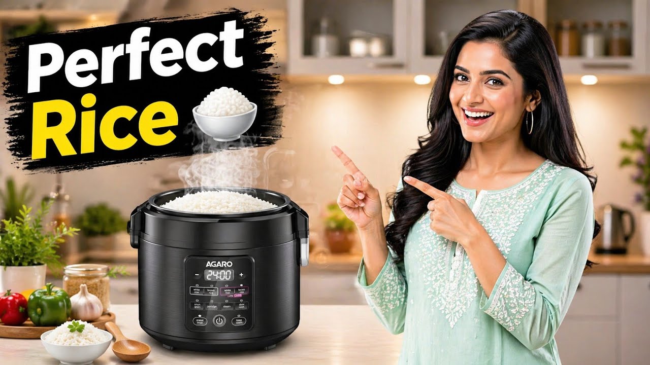 “AGARO Regal Rice Cooker 🔥 3L | 5 Cups Rice 1 Clickలో? Worth Buying or Not? 🤯”
