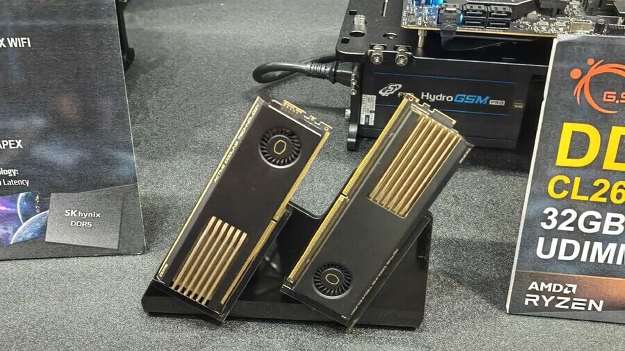 G.Skill также демонстрирует память DDR5 6000 с AMD EXPO ULL и CL26