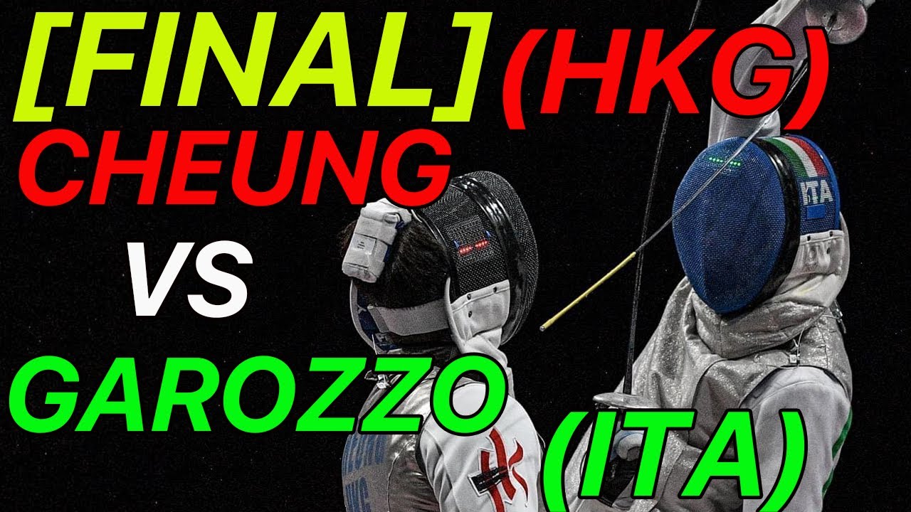 Tokyo 2021 [FINAL] Cheung (HKG) v Garozzo (ITA) | Olympic Fencing | Men's Foil Highlight